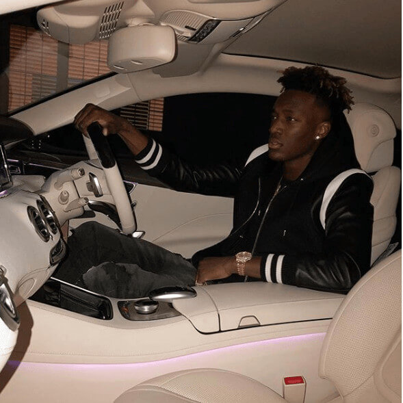 Tammy Abraham's Hot Interiors of Mercedes 